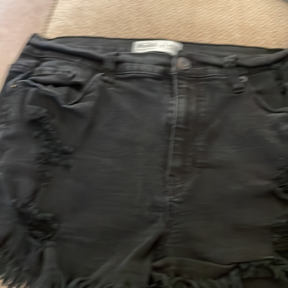 Mudd shirt shorts black.